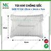 Bọc khí chống sốc vận chuyển hàng hóa dễ vỡ 17 cột bọc đồ cỡ 25cm x 34cm x 8cm