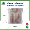 Cột khí, bọc khí chống sốc vận chuyển hàng hóa dễ vỡ 12 cột bọc đồ cỡ 22cm x 23cm x 7cm