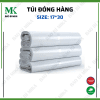 Cuộn 100 túi đóng hàng tiện lợi không thấm nước kích thước 17*30cm