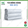Cuộn 100 túi đóng hàng tiện lợi không thấm nước kích thước 38*51cm